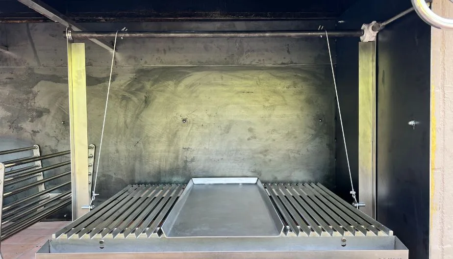 Barbacoa con mueble incorporado 2