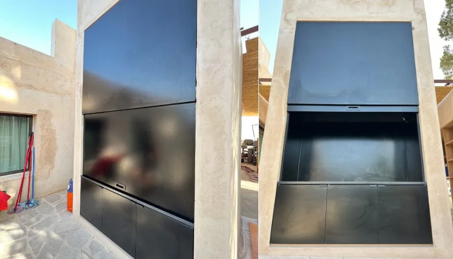Barbacoa con mueble incorporado 4