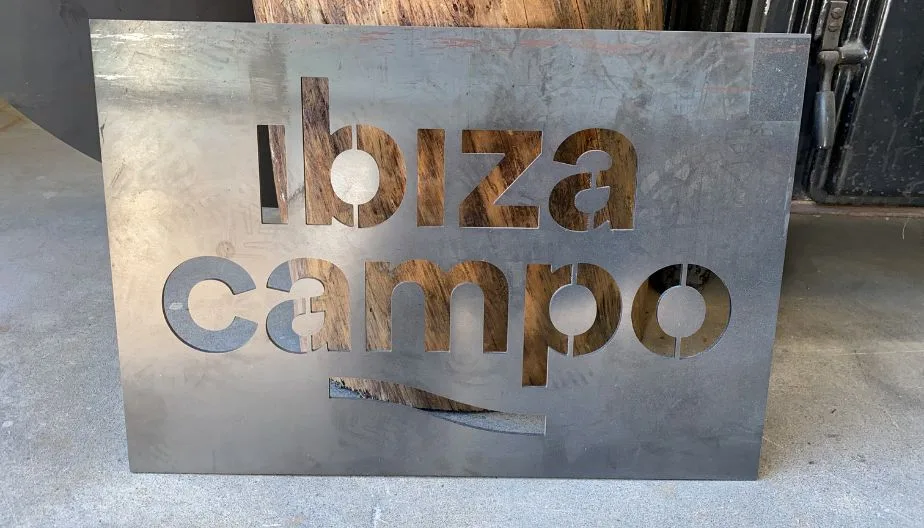 Cartel Ibiza Campo