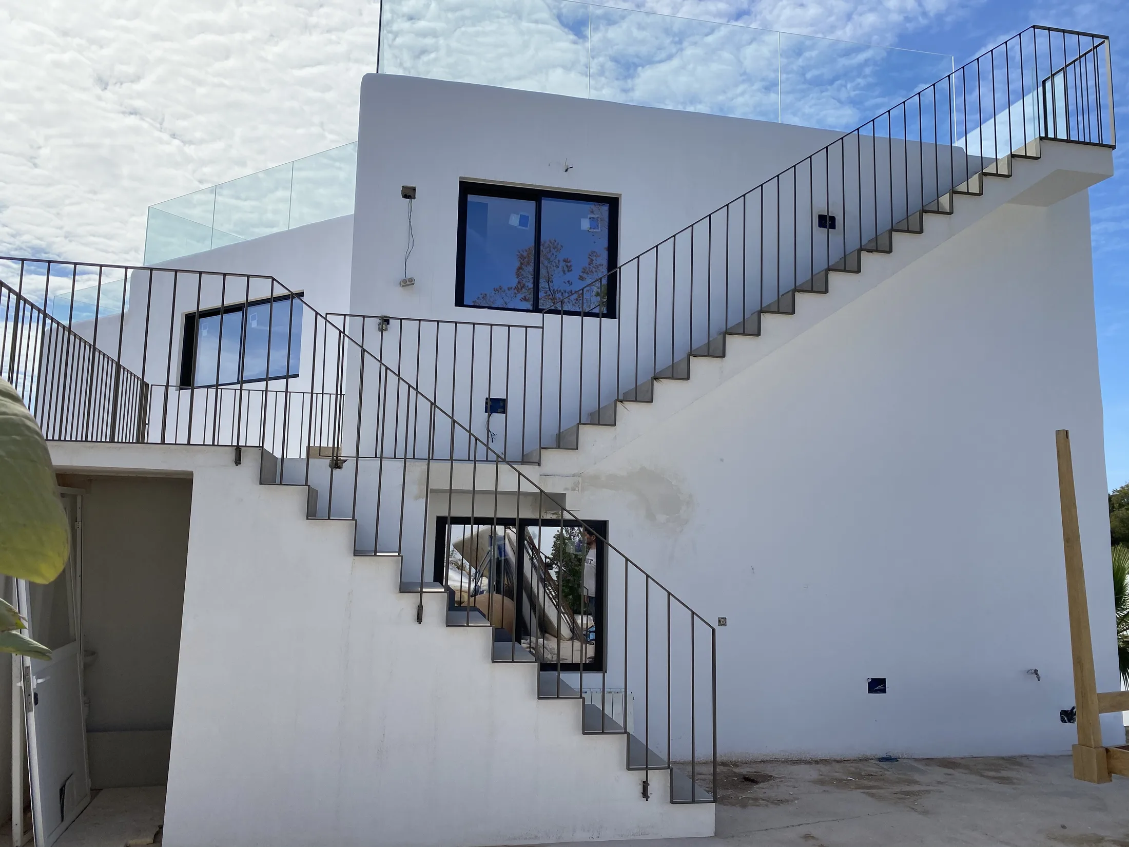 Escalera exterior
