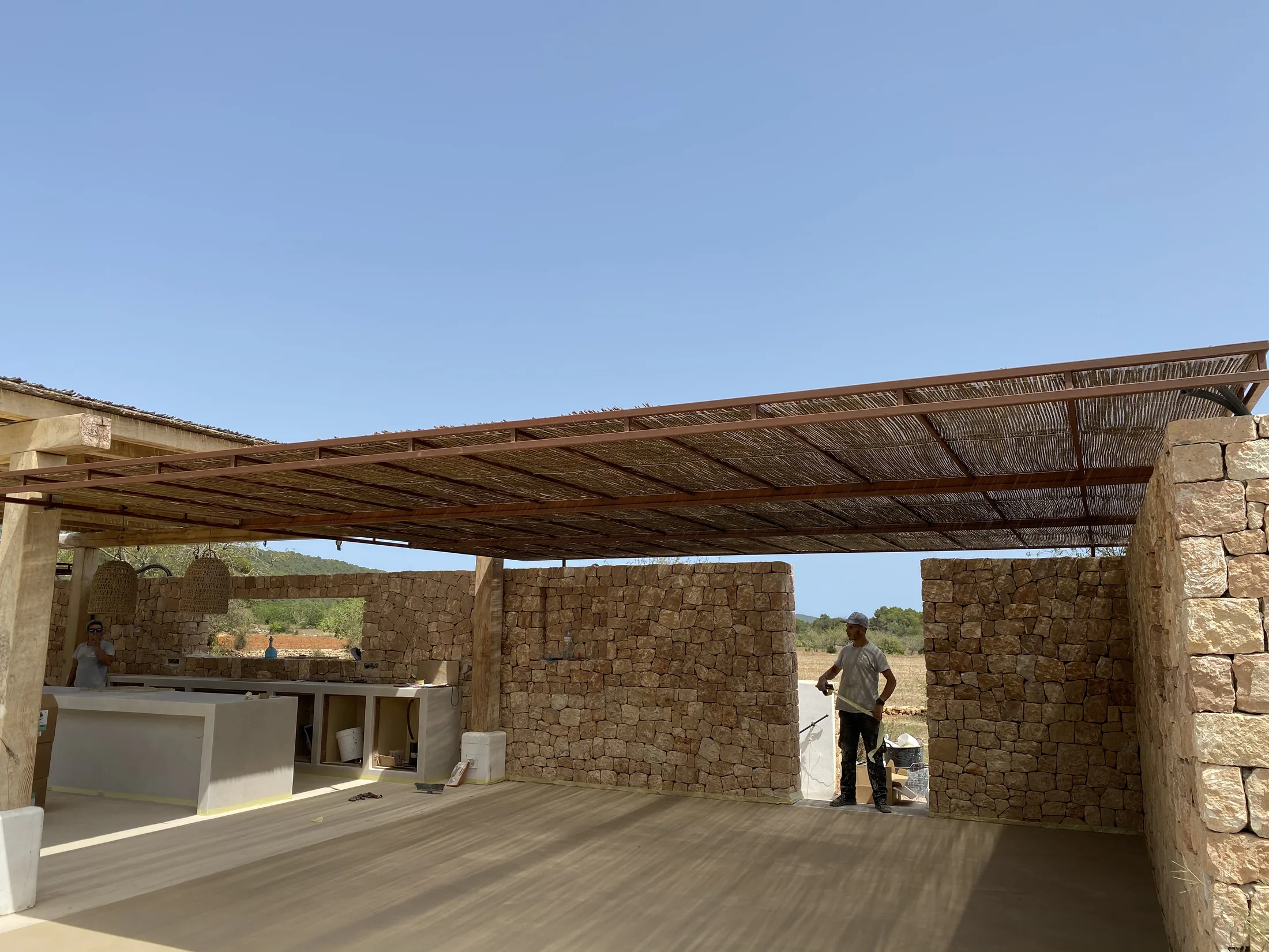 Pérgola exterior 2