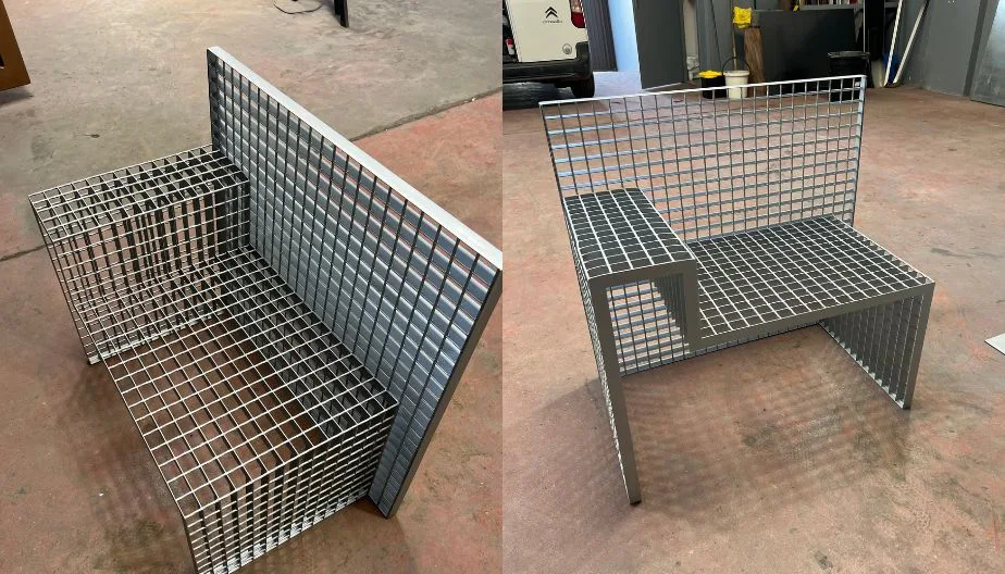 Silla de Hierro Minimalista